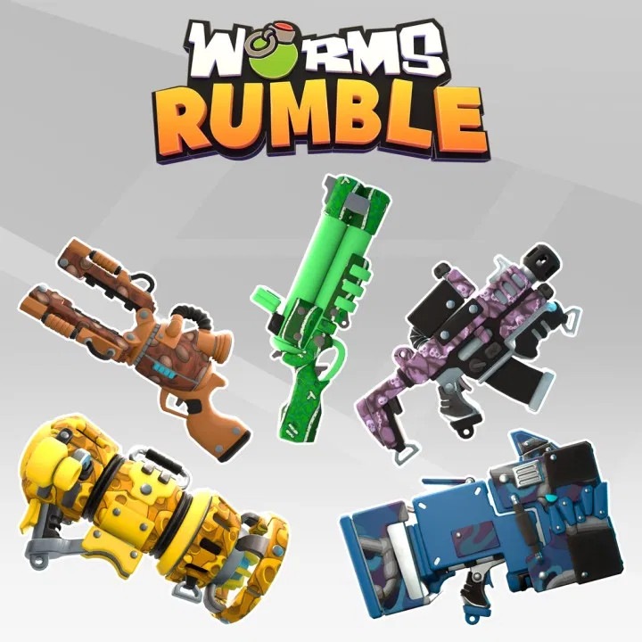Worms Rumble - Armageddon Weapon Skin Pack (PC - Steam elektronikus játék licensz)