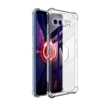 Husa IMAK, compatibila cu Asus Rog Phone 3, Poliuretan, Transparent Husa IMAK, compatibila cu Asus Rog Phone 3, Poliuretan, Transparent