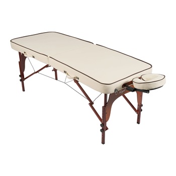 Masa masaj pliabila Royal Comfort ivory/maro 183x70x62 cm Masa masaj pliabila Royal Comfort ivory/maro 183x70x62 cm