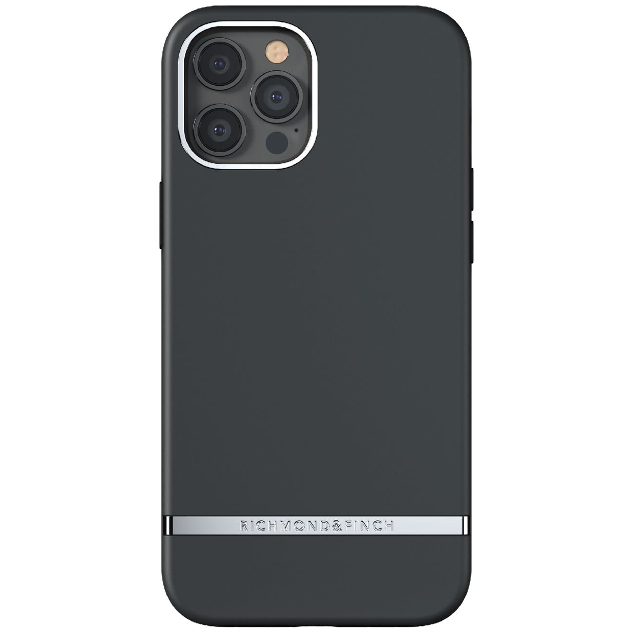Husa Richmond & Finch Black Out pentru iPhone Pro Max, Plastic, Negru
