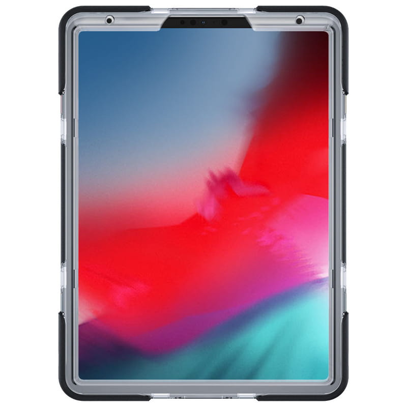 Husa de protectie Eiger Peak 2000m pentru iPad Pro 11'' (2020/2018), TPU, Negru/Transparent