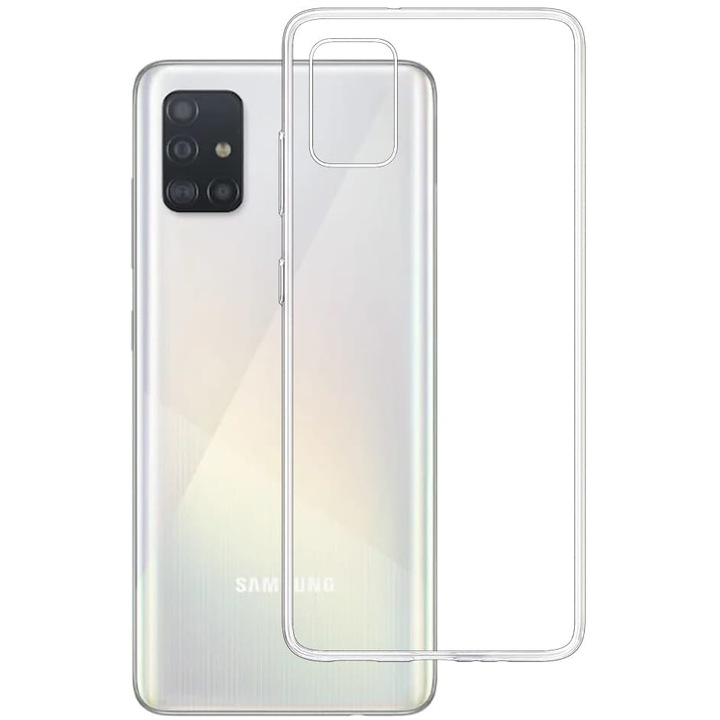 Tok, 3mk Clear Case kompatibilis Samsung Galaxy A52s 5G / A52 5G/4G, Átlátszó