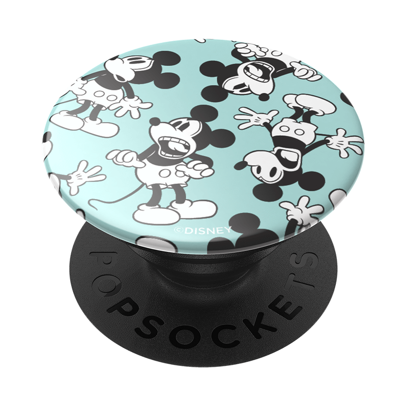 Suport adeziv Popsockets pentru telefon, PopGrip Disney Mickey Mint, Multicolor