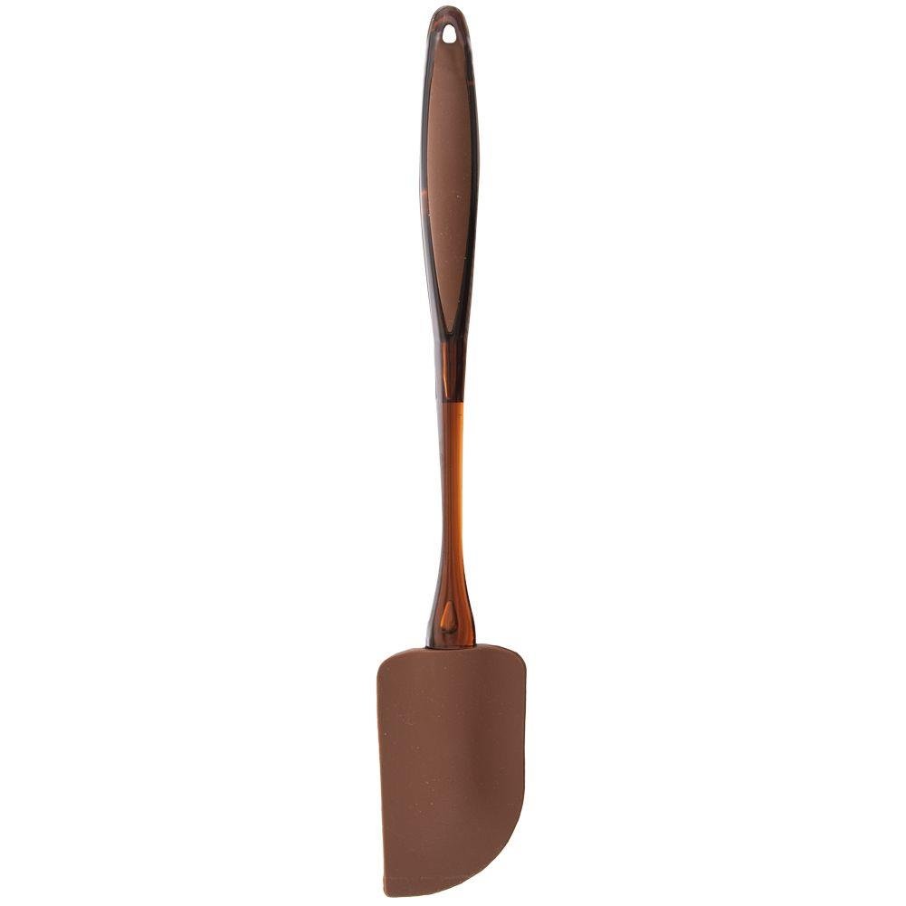 Spatula prajituri Orion, Silicon, 29.5 cm, Maro