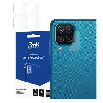 Folie Protectie Camera Foto pentru Samsung Galaxy M12, 3MK Flexible Glass Lens, Transparent Folie Protectie Camera Foto pentru Samsung Galaxy M12, 3MK Flexible Glass Lens, Transparent