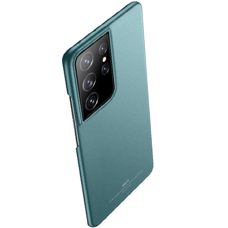 Husa MSVII, Compatibil cu Galaxy S21 Ultra, Verde mat