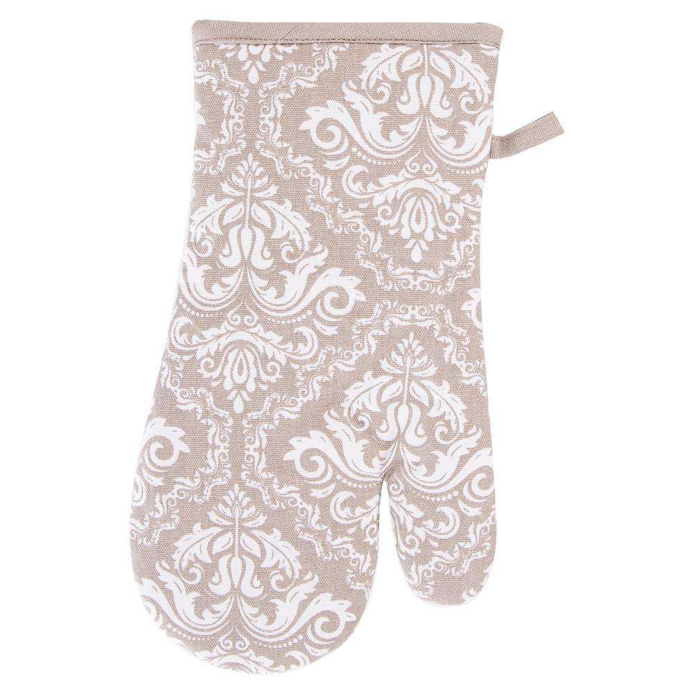 Manusa de bucatarie Orion, Bumbac, Bej/Alb