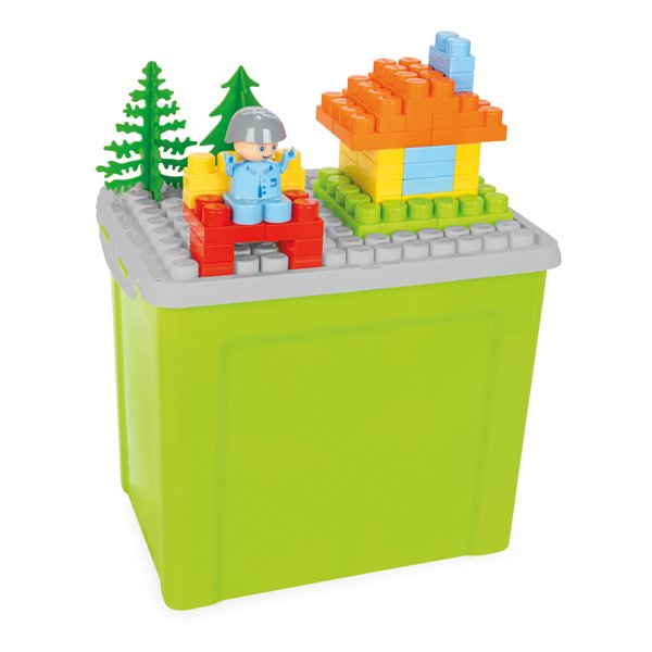 Set 256 cuburi Pilsan pentru construit Masterblocks