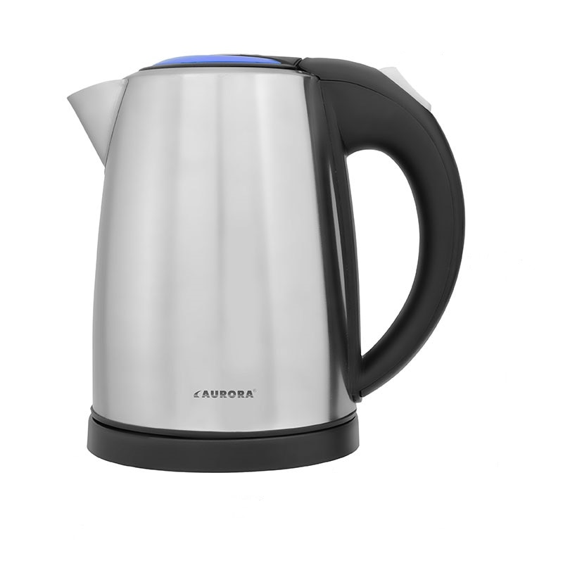 Fierbator electric Aurora AU3336 , 2200W, 1,7 L, rotire 360', Oprire automata, Inox