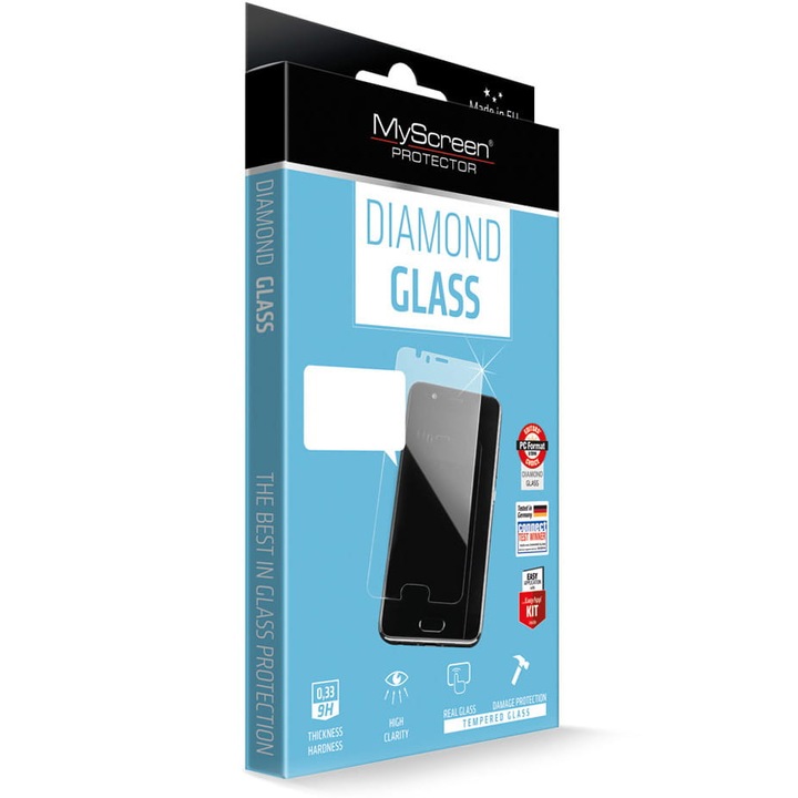 Diamond Glass, MyScreen Protector, iPhone XR, 9H, Transparent
