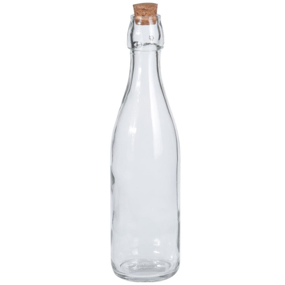 Sticla de ulei Excellent Houseware, Cu dop, Sticla, 500 ml, Transparent