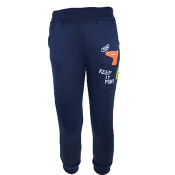 Pantaloni captusiti pentru baieti Happy House HB8520-98, Bleumarin 65391 Pantaloni captusiti pentru baieti Happy House HB8520-98, Bleumarin 65391