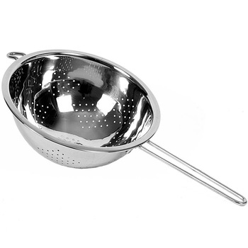 Strecuratoare de bucatarie, Otel, 24 cm, Argintiu Strecuratoare de bucatarie, Otel, 24 cm, Argintiu