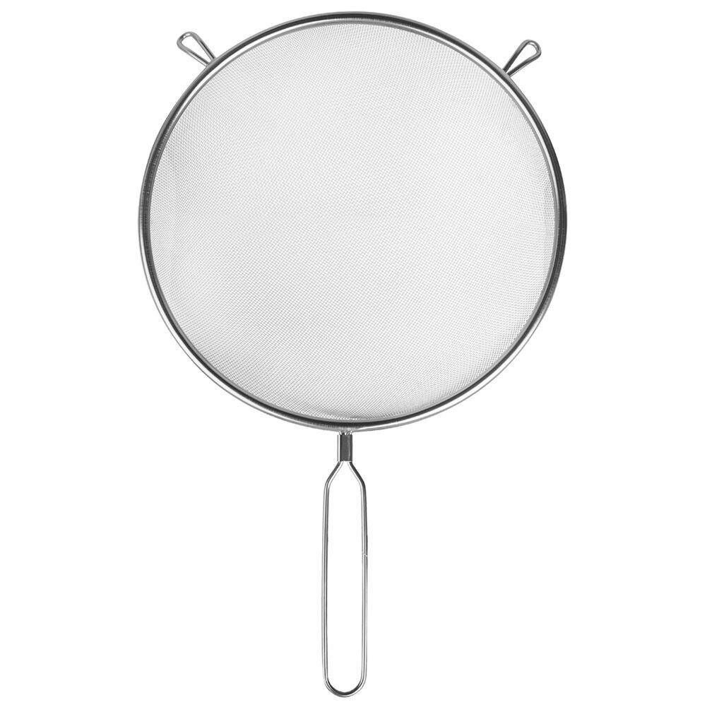 Strecuratoare de bucatarie, Otel, 20 cm, Argintiu