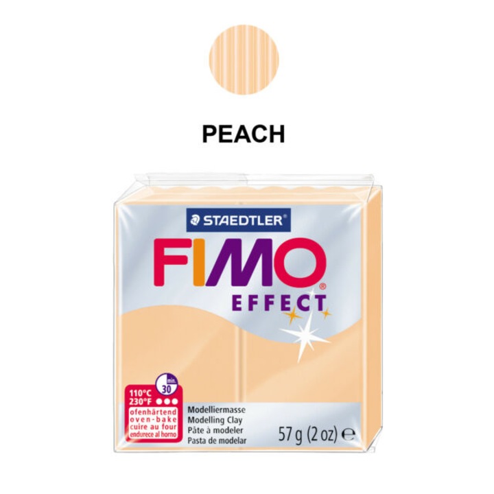 Полимерна глина Staedtler Fimo Effect, 57g, праскова, 405