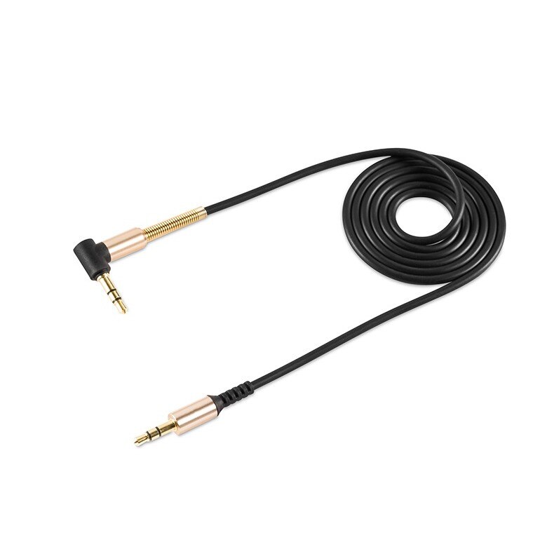 Cablu audio, Hoco, UPA02 AUX Spring, negru