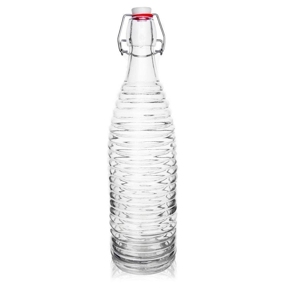 Sticla pentru tincturi de vin, Sticla, 1 l, Transparent