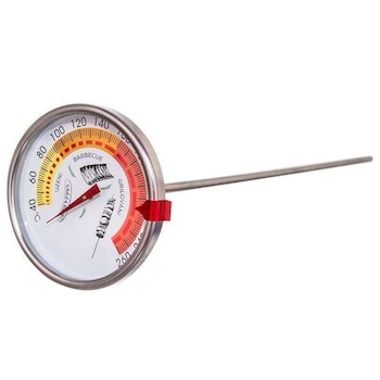 Termometru carne, Orion, Inox/Sticla, 40°C-260°C, 33 cm, Argintiu Termometru carne, Orion, Inox/Sticla, 40°C-260°C, 33 cm, Argintiu
