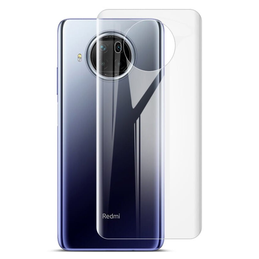 Set 2 folii de protectie spate Imak, Compatibil cu Xiaomi Mi 10T Lite, Hidrogel, Transparent