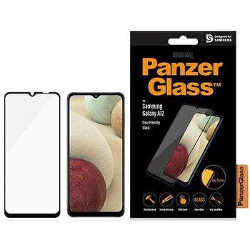 Folie PanzerGlass Case Friendly pentru Samsung Galaxy A12, Sticla securizata, Transparent/Negru Folie PanzerGlass Case Friendly pentru Samsung Galaxy A12, Sticla securizata, Transparent/Negru