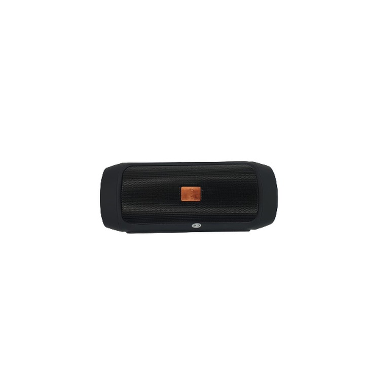 Boxa portabila wireless bluetooth cu port USB si slot card SD, model Charge 2+, rezistenta la apa, Negru, Selling Depot