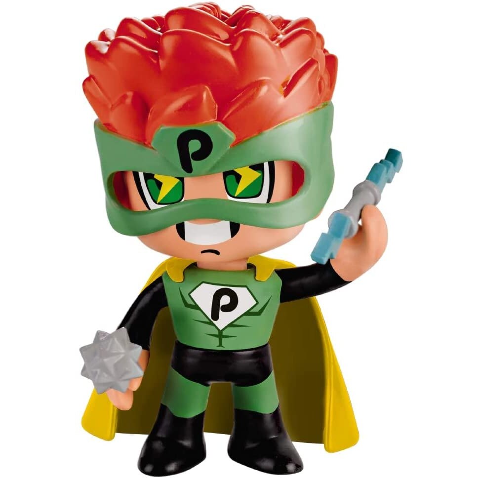 Figurina de actiune PinyPon supererou, pentru copii, multicolor