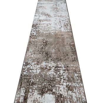 Traversa hol sau camera crem / maro 100x430 cm grosime 12 mm, greutate 2,3 kg/mp Traversa hol sau camera crem / maro 100x430 cm grosime 12 mm, greutate 2,3 kg/mp