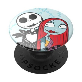 Suport adeziv Popsockets pentru telefon, PopGrip Disney Jack & Sally, Multicolor Suport adeziv Popsockets pentru telefon, PopGrip Disney Jack & Sally, Multicolor