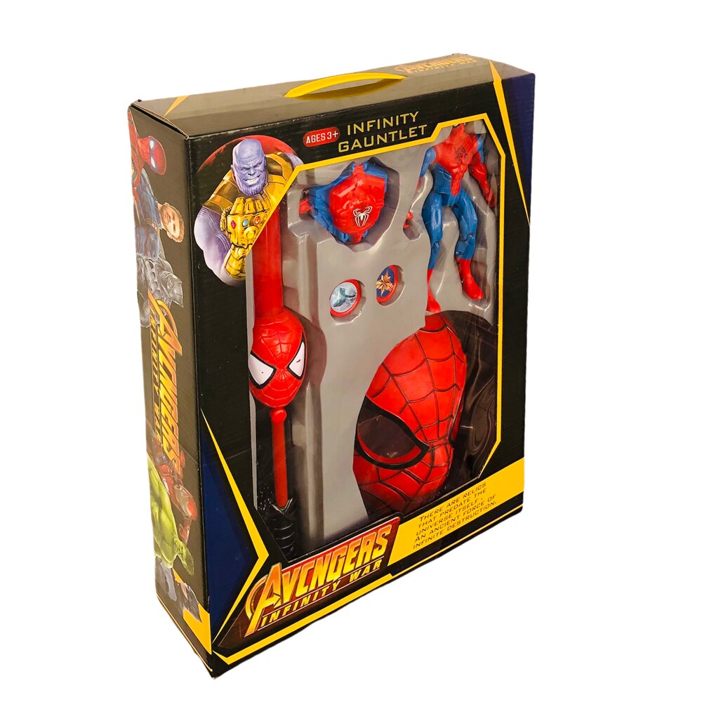 Set Heroes Shop Like A Pro® Spider-Man, figurina, masca si accesorii