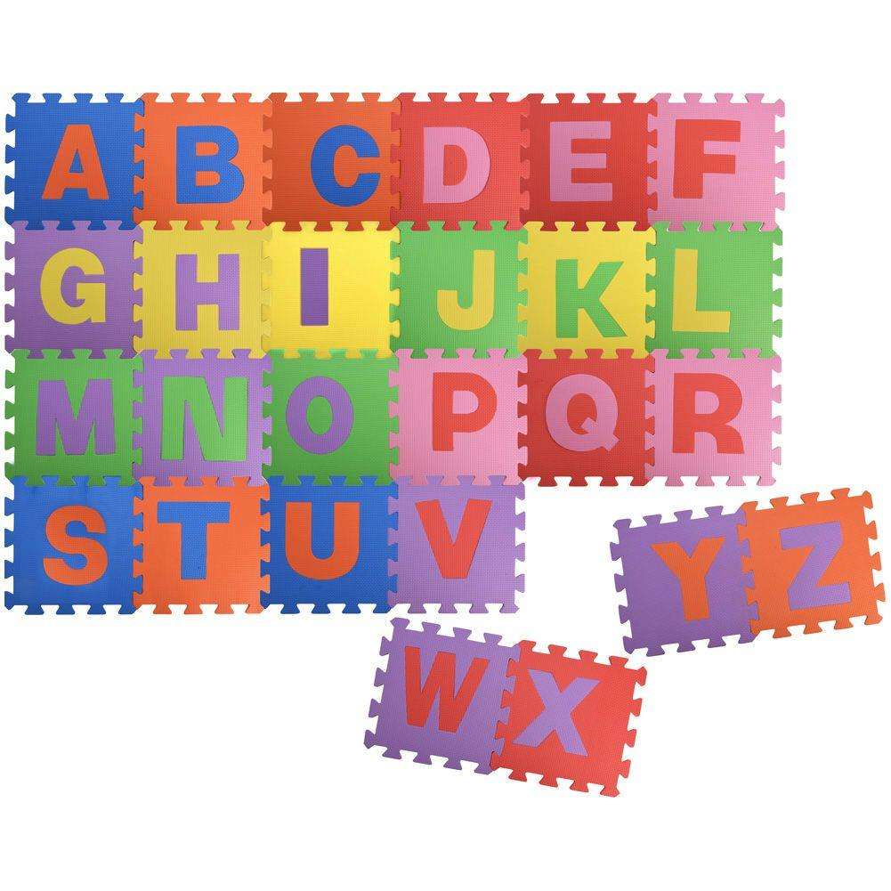 Puzzle alfabet din spuma Orion, 26 piese, 31x31 cm