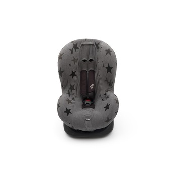 Husa de bumbac pentru scaune auto grupa I Dooky Grey Stars Husa de bumbac pentru scaune auto grupa I Dooky Grey Stars