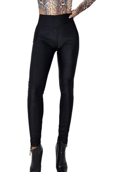 Colanti luciosi vatuiti, Hazel, Negru Colanti luciosi vatuiti, Hazel, Negru