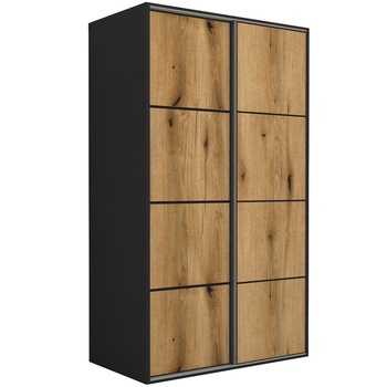 Dressing Genarom LEX C, Stejar Wotan, 151 x 240 x 66 cm Dressing Genarom LEX C, Stejar Wotan, 151 x 240 x 66 cm