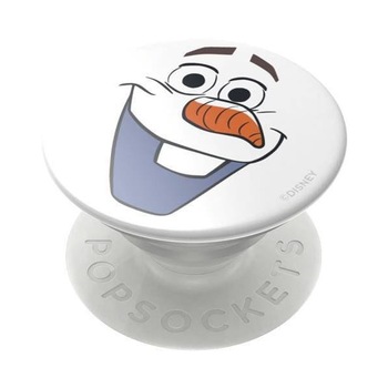 Suport adeziv Popsockets pentru telefon, PopGrip Frozen II Olaf, Alb Suport adeziv Popsockets pentru telefon, PopGrip Frozen II Olaf, Alb