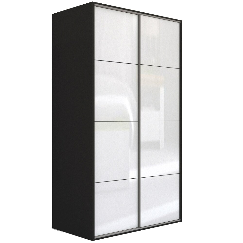 Dressing Genarom LEX B, Gri Lucios, 151 x 240 x 66 cm