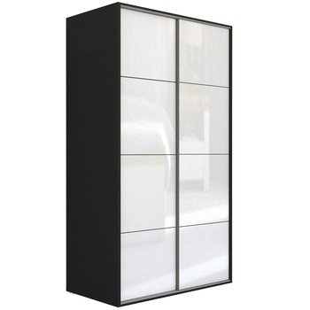 Dressing Genarom LEX C, Gri Lucios, 151 x 240 x 66 cm Dressing Genarom LEX C, Gri Lucios, 151 x 240 x 66 cm