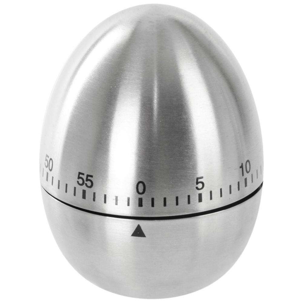 Cronometru bucatarie, Orion, Inox, Tip ou, 60 minute, Argintiu