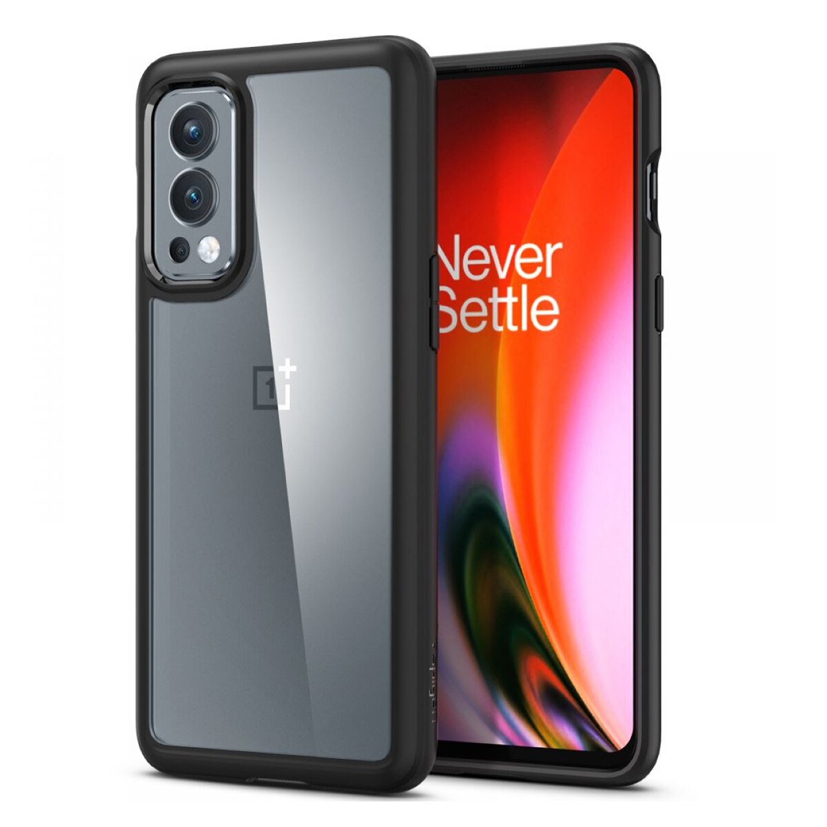 Husa ONEPLUS NORD 2 5G, Spigen, TPU, Negru