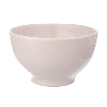 Castron de supa, Orion, Ceramica, Crem, 14 cm, 0.65 l Castron de supa, Orion, Ceramica, Crem, 14 cm, 0.65 l