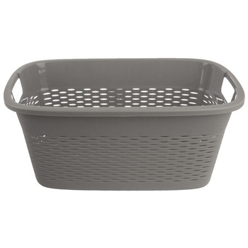 Cos pentru rufe Orion, Plastic, Gri, 29 l Cos pentru rufe Orion, Plastic, Gri, 29 l