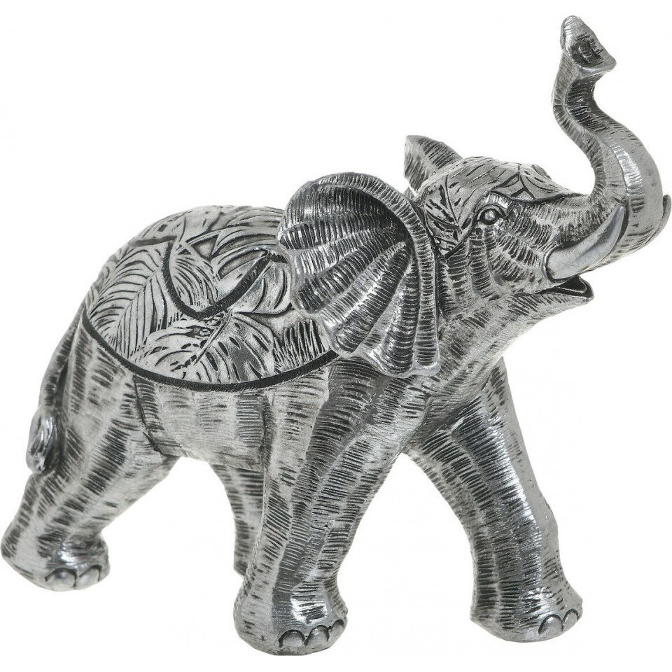 Decoratiune Silver Elephant, Charisma, Rasina, 20Χ8Χ19