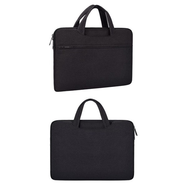 Geanta laptop Sponge, Poliester, 15.6 inch, Negru