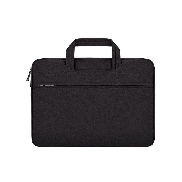 Geanta laptop Sponge, Poliester, 15.6 inch, Negru