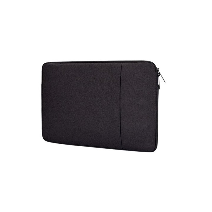 Geanta laptop Sponge, Poliester, 13.3 inch, Negru
