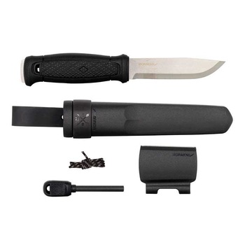 Cutit Morakniv Kansbol, Otel inoxidabil, Kit de supravietuire, 11 cm, Negru Cutit Morakniv Kansbol, Otel inoxidabil, Kit de supravietuire, 11 cm, Negru
