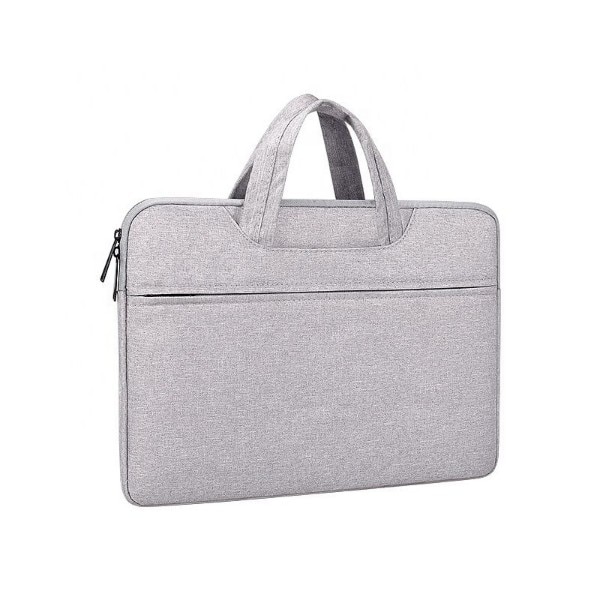 Geanta laptop Sponge, Poliester, 15.6 inch, Gri
