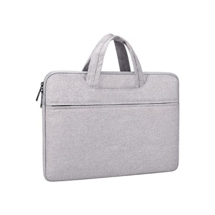 Geanta laptop Sponge, Poliester, 15.6 inch, Gri