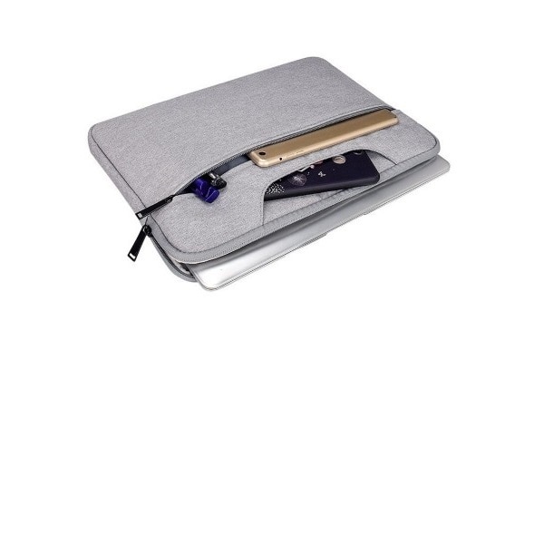 Geanta laptop Sponge, Poliester, 15.6 inch, Gri
