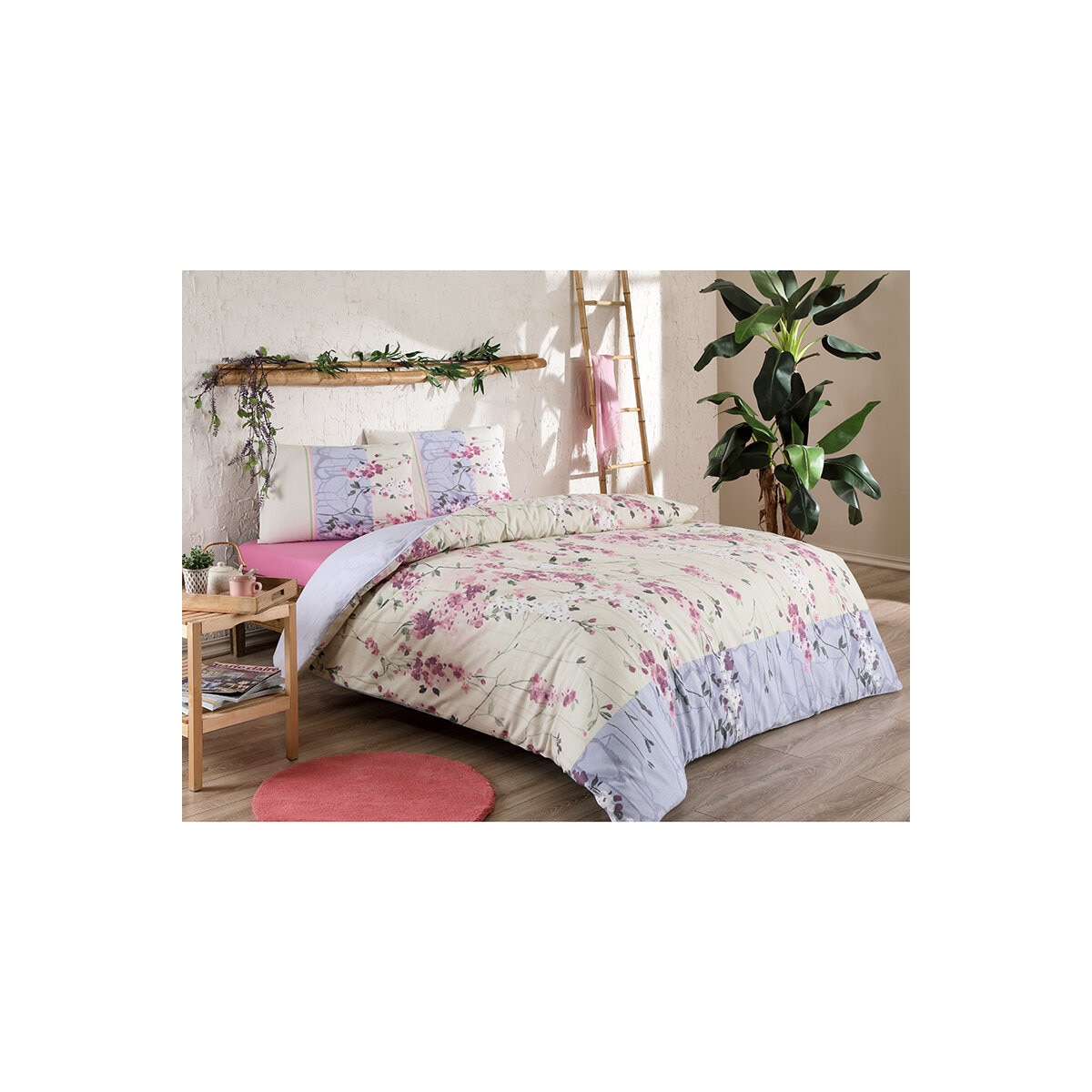 Lenjerie de pat finet, Raceme , 2 persoane
