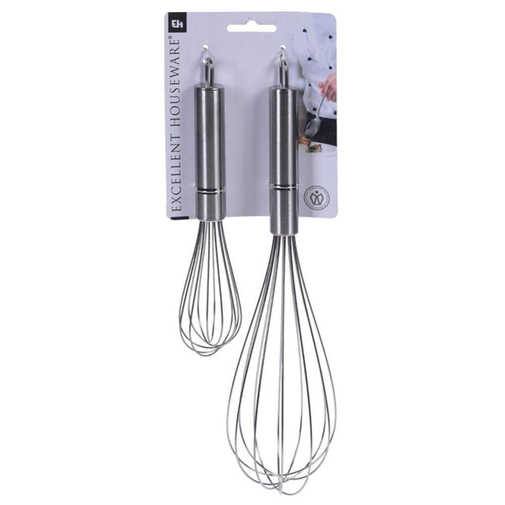Set tel bucatarie, Excellent Houseware, Inox, 20/30 cm, 2 piese